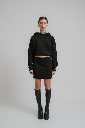 SWEATSKIRT-HOODIE SET