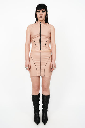 |VEINS| BEIGE SET