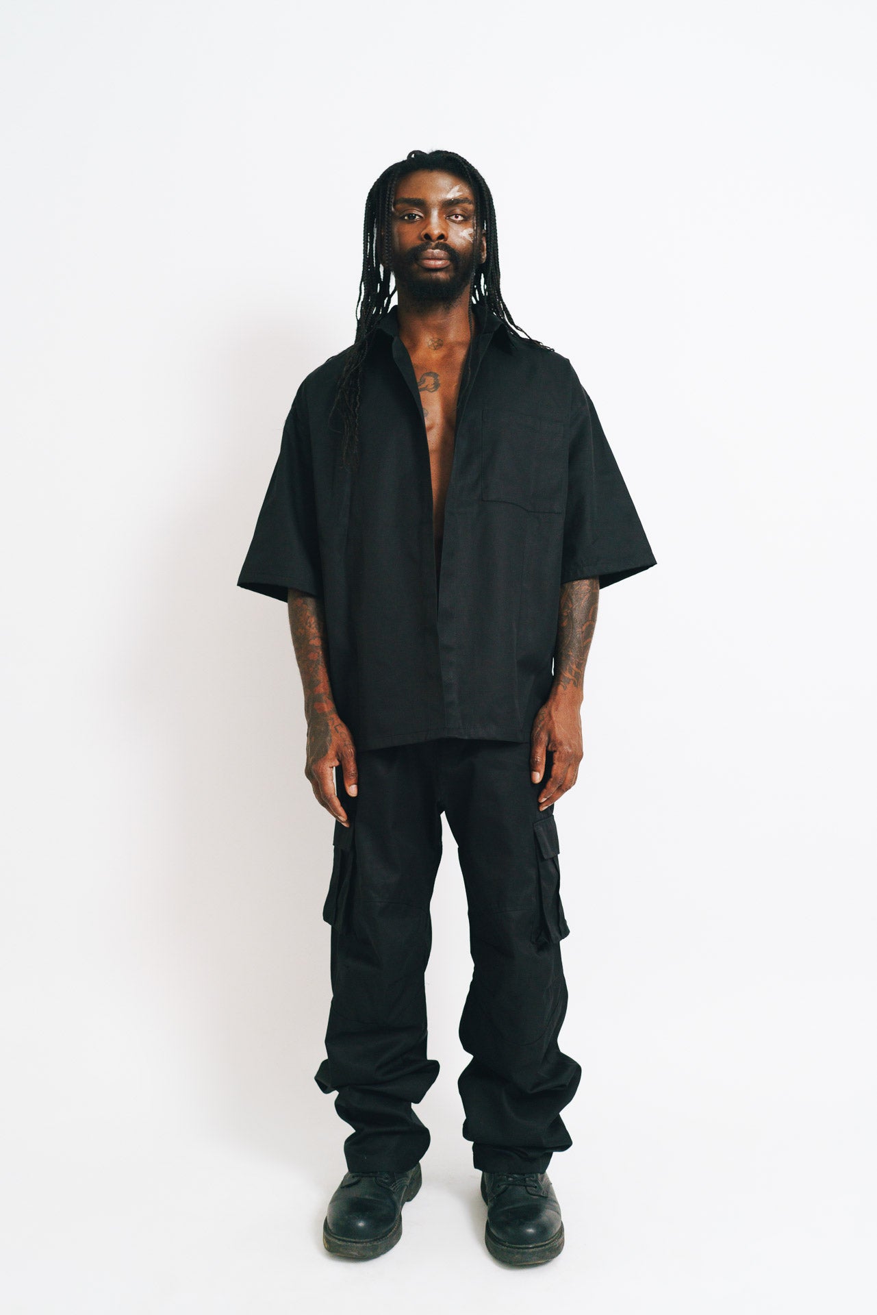 "EXTERNAL" KIMONO SHIRT
